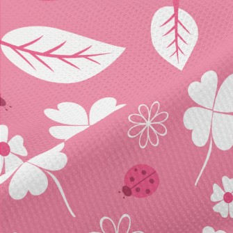 Clover And Ladybug Piqué