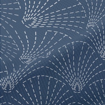 Traditional Sashiko Embroidery Piqué