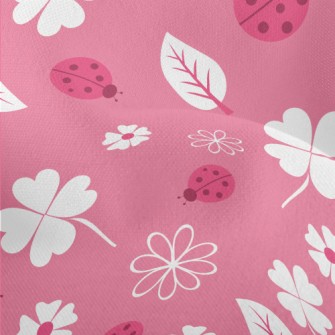 Clover And Ladybug Lightweight Performance Linen