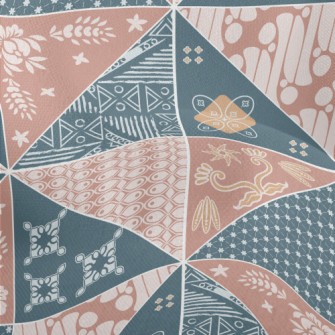 Beautiful Batik Pattern Lightweight Performance Linen