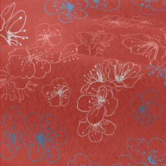 Simple Lines Cherry Blossom Modern Jersey