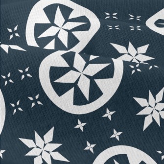 Star Pattern And Circle Modern Jersey