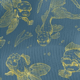 Golden Line Goldfish Stretch Jersey
