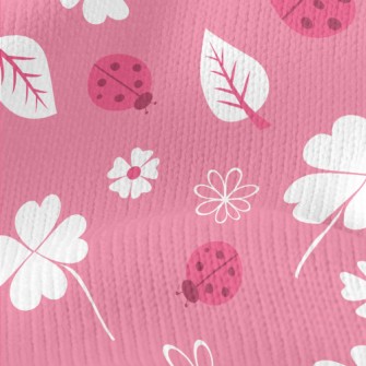 Clover And Ladybug Stretch Jersey