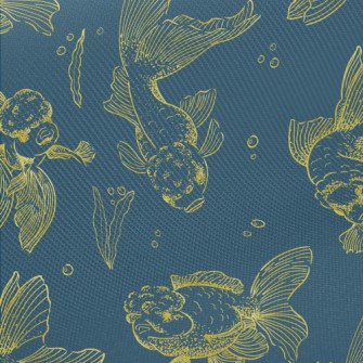 Golden Line Goldfish Midweight Cotton Poplin