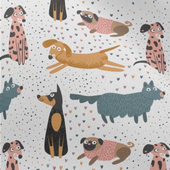 American Style Silly Dog Chiffon