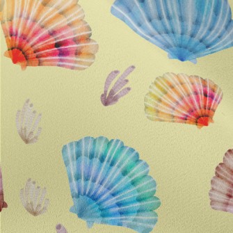 Brightly Colored Shells Chiffon