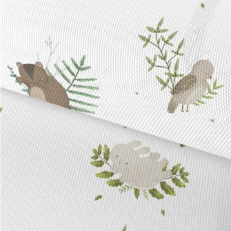 Picture Book Style Cute Animal Waterproof Oxford