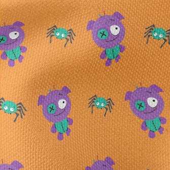 Voodoo Doll And Spider Waterproof Canvas