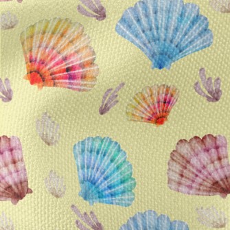 Brightly Colored Shells Waterproof Canvas