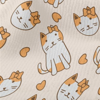 Cat With A Bow Terry