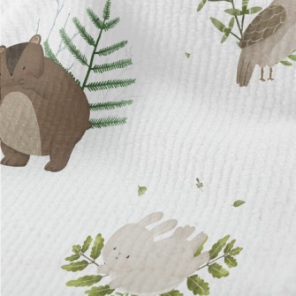 Picture Book Style Cute Animal Terry