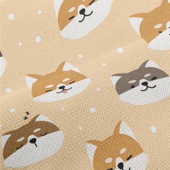 Naughty Thick Eyebrow Shiba In Performance Linen