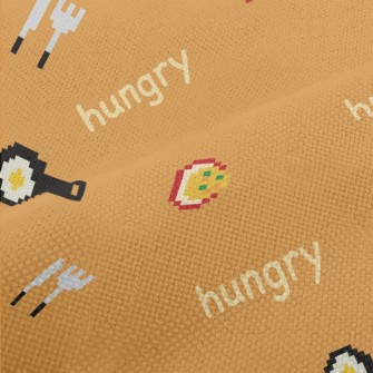 Pixel Fried Rice And Poached E Performance Linen