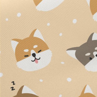 Naughty Thick Eyebrow Shiba In Twill