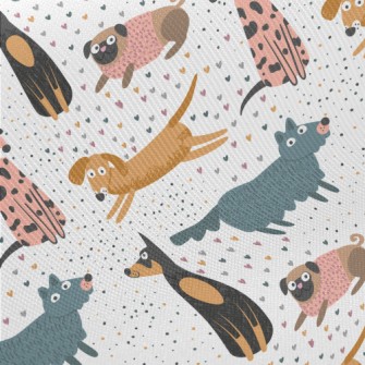 American Style Silly Dog Twill