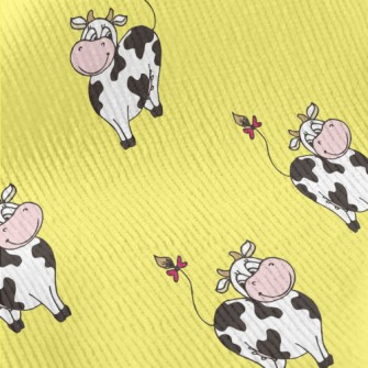 American Cartoon Cow Standard Corduroy