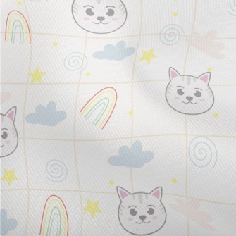 Big-eyed Cat And Rainbow Dobby