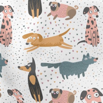 American Style Silly Dog Stretch Ponte