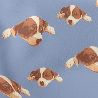 Realistic Hand Drawn Dog Stretch Ponte
