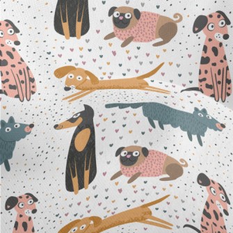 American Style Silly Dog Lightweight Performance Linen