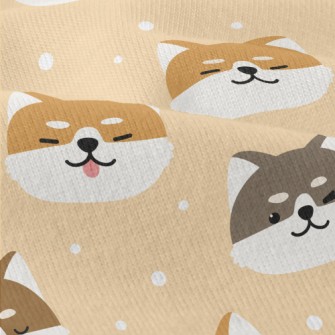 Naughty Thick Eyebrow Shiba In Modern Jersey