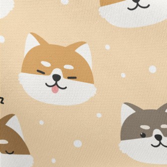 Naughty Thick Eyebrow Shiba In Pongee