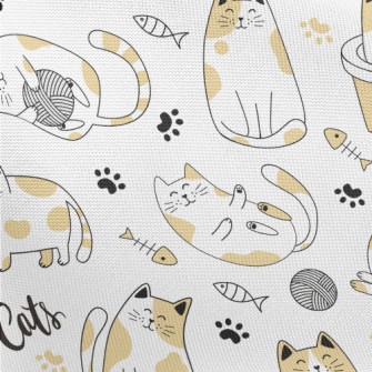Cute Entertainment Home Cat Pongee