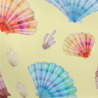 Brightly Colored Shells Pongee