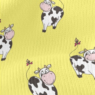 American Cartoon Cow Stretch Jersey