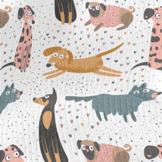 American Style Silly Dog Stretch Jersey