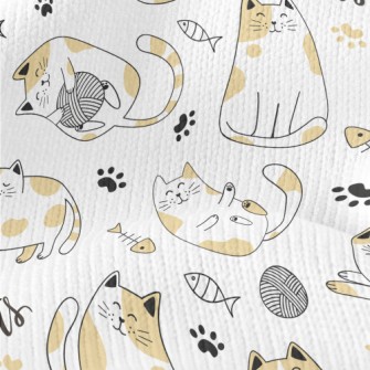Cute Entertainment Home Cat Stretch Jersey