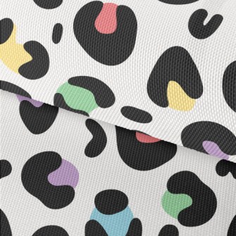 Colorful Leopard Print Waterproof Oxford