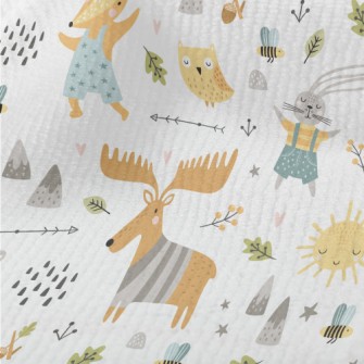 Gentle And Comfortable Forest  Terry
