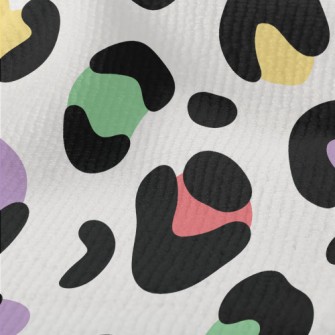 Colorful Leopard Print Terry