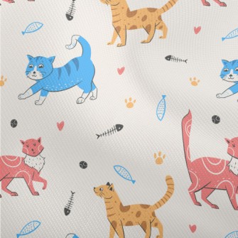 Colorful American Style Cat Dobby