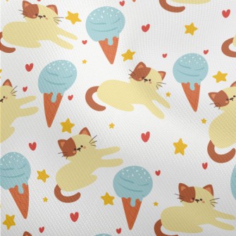 Lazy Cat And Ice Cream Dobby