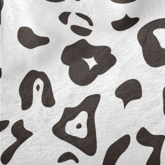 Black And White Abstract Leopa Minky