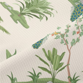 Fine Chinese Style Peacock Piqué