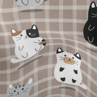 Floating Round Cat Lightweight Performance Linen