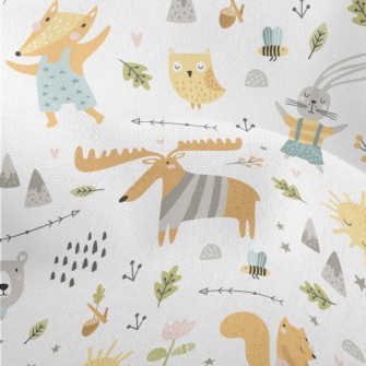 Gentle And Comfortable Forest  Lightweight Performance Linen