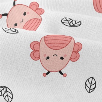 Pink Cute Butterfly Modern Jersey