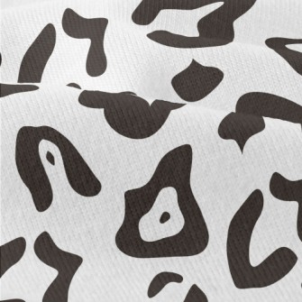 Black And White Abstract Leopa Modern Jersey
