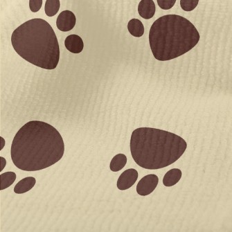 Brown Dog Footprints Terry