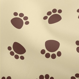 Brown Dog Footprints Dobby