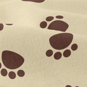 Brown Dog Footprints Modern Jersey