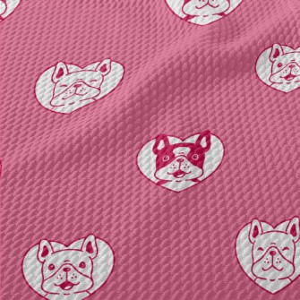 Love Bulldog Birdseye Piqué