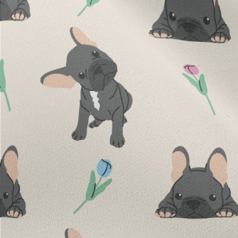 Black Pet French Bulldog Chiffon