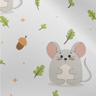 Wild Mice And Acorns Chiffon