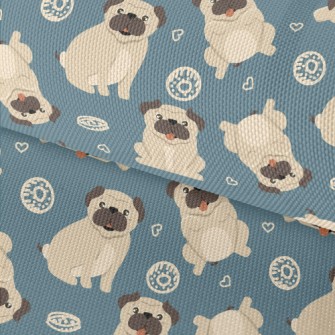 Funny Pug Waterproof Oxford